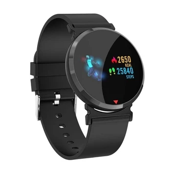 

Smart Watch E28 Heart Rate Sleep Monitor Fitness Tracker Bracelet Blood Pressure Bracelet Color Screen Round Multi Smartwatch