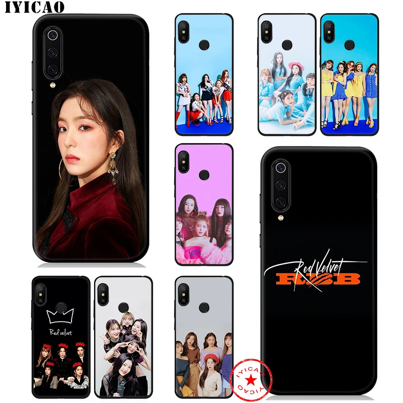 IYICAO Red Velvet Soft Case for Xiaomi Mi 10 A3 A2 Lite A1 CC9 CC9E 9T 9 8 6 SE Pro F1 Max 3 5X 6X MiA1 MiA2 |