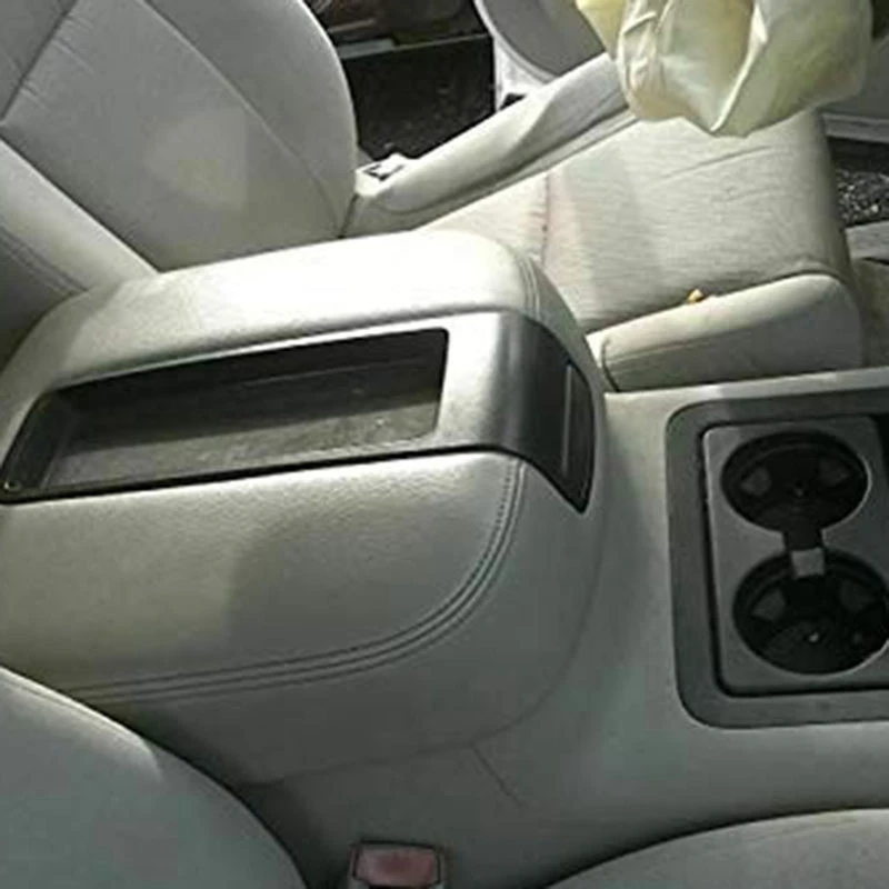 Покрытие подлокотника для центральной консоли Совместимо с крышкой 2007-2013 Chevy для GMC-заменяет 15217111 15941534(серый