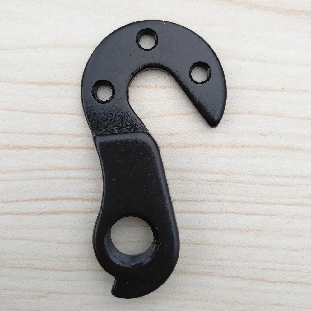 DIY Bike Bicycle Quality Front Derailleur Hanger 1 pc with 2 screws,Silver//Black