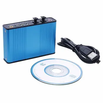 

USB External Fiber Sound Card Channel 5.1 Reverb Optical Audio Adapter Converter For Laptop Computer