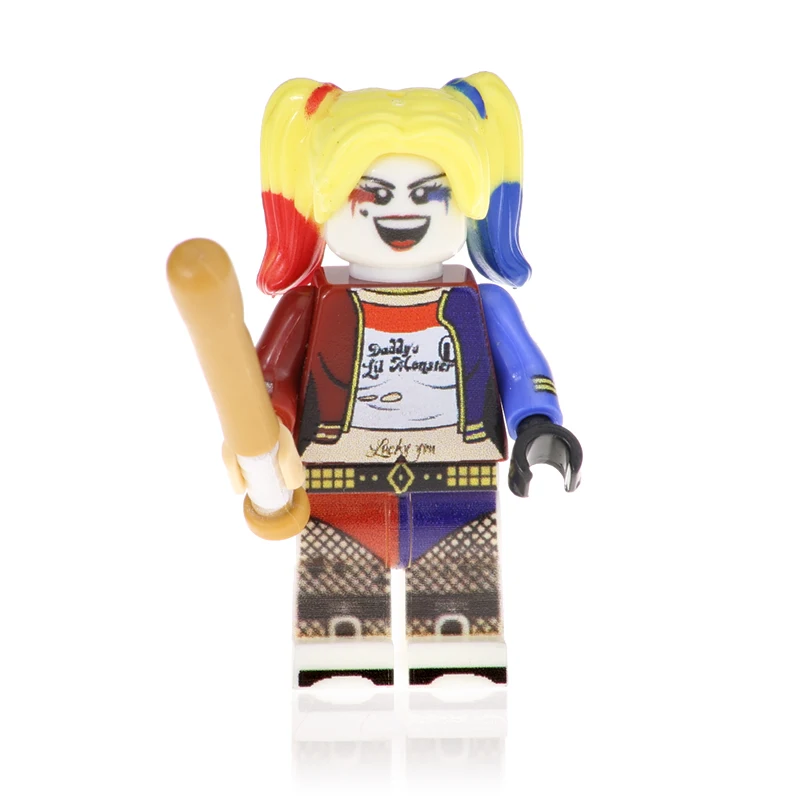 

PG1543 Single Sale Super Heroes Destroyer Soviet captain Harley Quinn Education Building Figures Blocks Gift Toys