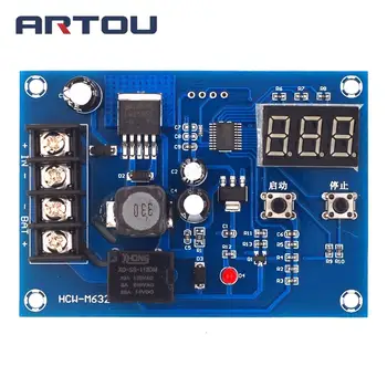 

XH-M603 Charging Control Module Digital LED Display Storage Lithium Battery Charger Control Switch Protection Board 12-24V