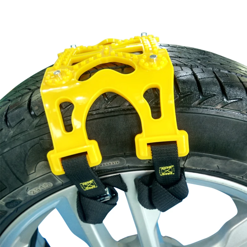TPU Snow Chains Universal Car SUV Wheel Tyre Anti Slip Belt For Winter Roadway Ice Climbing Muddy Ground Driving Tire Anti Skip