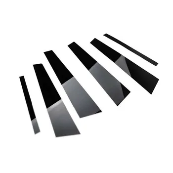 

Pro Car window pillar Trim Useful Glossy Black Trim Exterior Mouldings