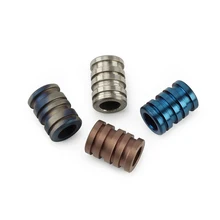 Титановый сплав нож бусины веревка шнур шарик Паракорд кулон