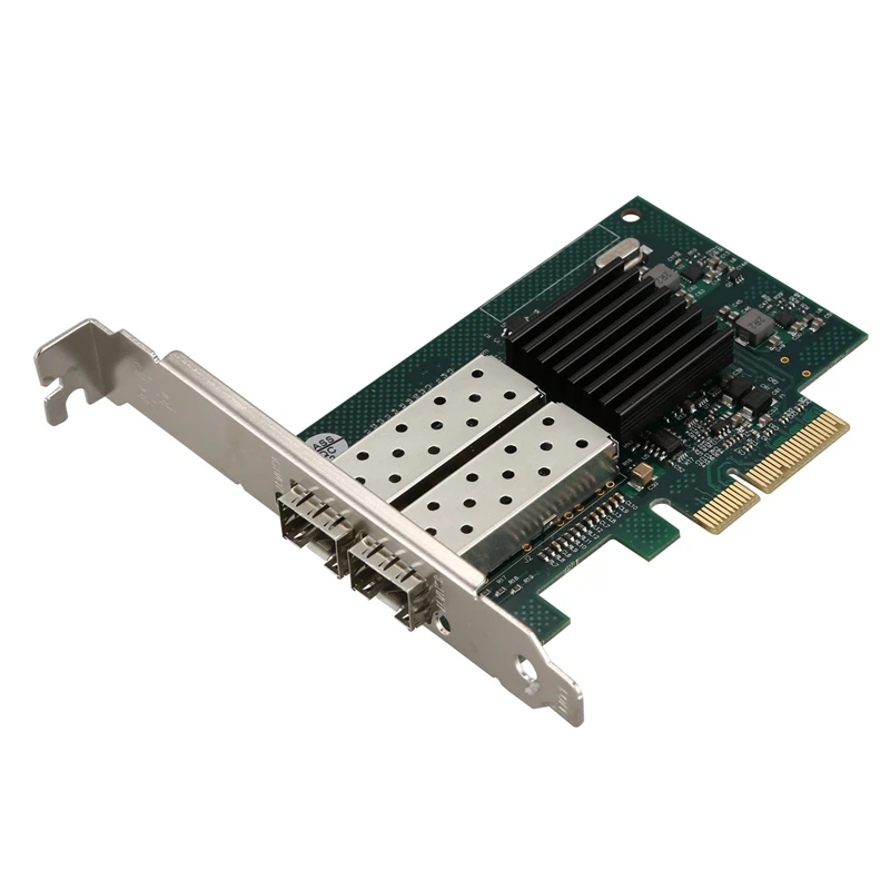 

HOT-Network Card For Intel 82576 Chip 1G Gigabit Ethernet Converged Network Adapter (Nic), Dual Sfp Ports, Pci Express 2.0 X4