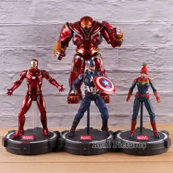 Капитан Америка Марвел Капитан халкбастер Железный человек-человек ПВХ коллекционные Экшн фигурки Marvel модель Мстителей игрушка с
