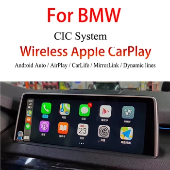 

New Smart Wireless Apple CarPlay Camera Video Interface Android Auto For BMW 1 Series E81/E82/E87/E88 WIth CIC Navigation System