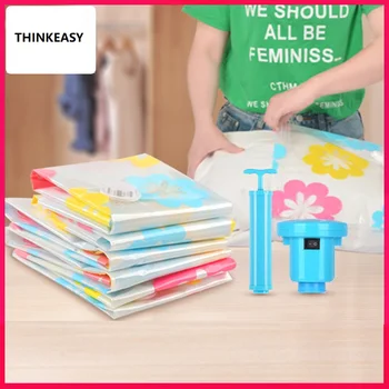 

OUSSIRRO Vacuum Bags For Clothes Storage Bag Wardrobe Closet Organizer Garment Clothing Vacuum Bag with Electric Pump