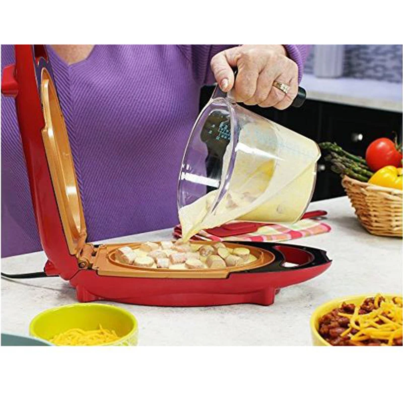 

5 minutes heat non-stick frying pan multifunctional non-smoking pan upscale electric barbecue steak pan 2019 The New