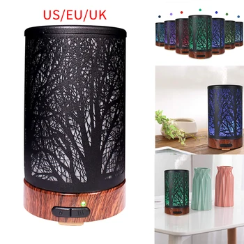 

LED night light aromatherapy spray humidifier for bedroom home office 7-color automatic shutdown protection