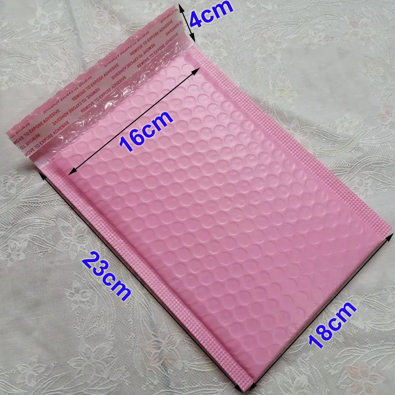 Розовый 130*200 мм 5 1x7 8 inch полезной площади 18*23 см поли с воздушно пузырчатой плёнкой
