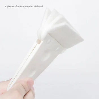 

3/5 Pcs Car Interior Center Control Cleaning Brushes Dust Removal Air Outlet Dash Board Gap Cleaning Flat Brush