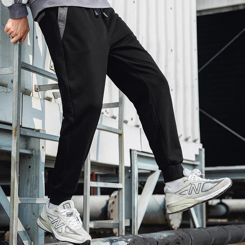 Sweatpants Winter Pants Men Men Jogger Plus Velvet