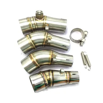 

ER6N R25 Z250 Z250SL Adapter Motorcycle Middle Exhaust Pipe Connect Adapter For Kawasaki ER6N R25 Z250 Z250SL Adapter