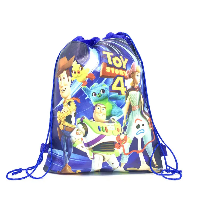 Bag-4-1pcs Для 10 человек Детские принадлежности для дня рождения Дисней История игрушек 4 древесные вечерние наборы для украшения бумажная гирлянда чашки, ребенок, Душ - Цвет: Bag-4-1pcs
