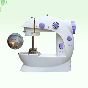

Mini Size Portable Sewing Machine With Light and Cutter with EU Plug