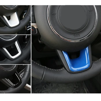 

10pcs Car ABS Steering Wheel Cover Trim Ring Decorations Car Protective Frame Styling for JEEP 2017 2018 Compass Renegade