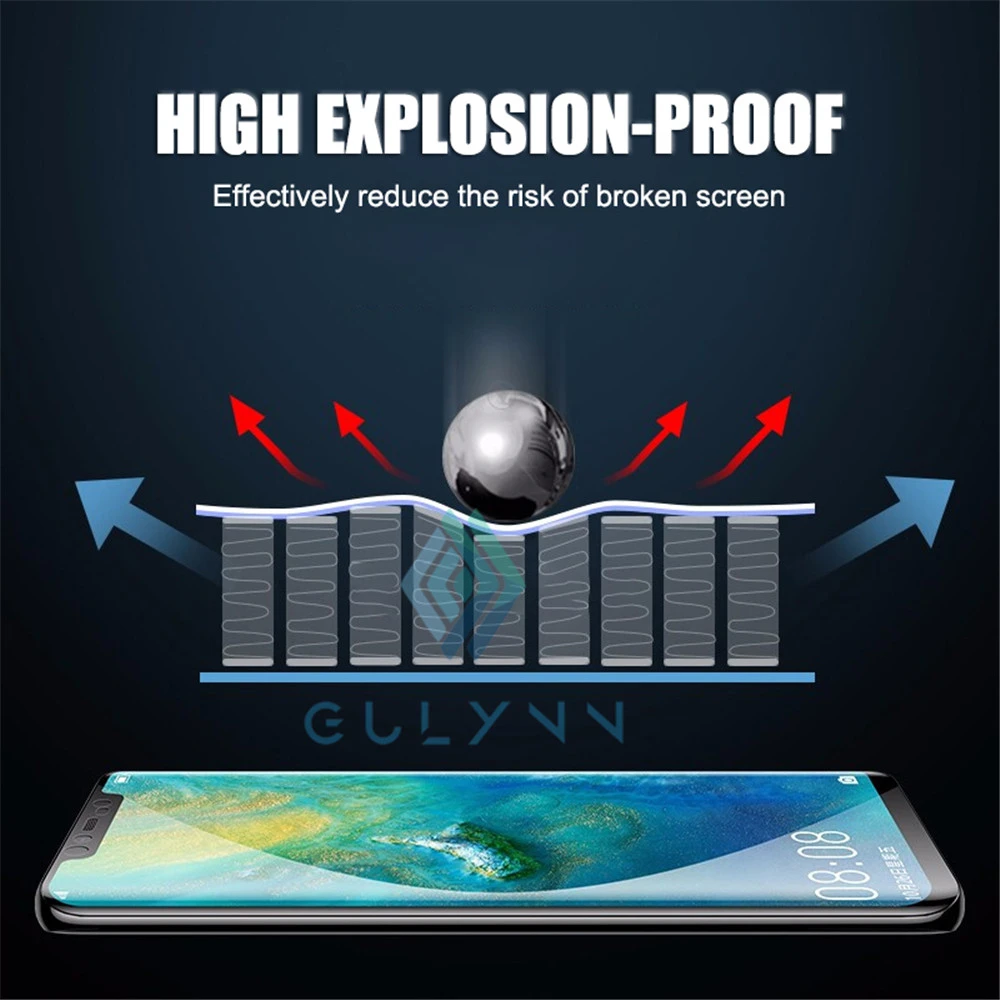 Передняя и задняя Гидрогелевая пленка полное покрытие для Huawei Honor 9X 20 P30 P40 P20 Nova 5 5i