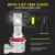 2шт H11 H9 H8 Противотуманные фары 9005 HB3 9006 HB4 12V Для Mazda 3 6 CX-5 323 5 CX5 Mitsubishi Outlander ASX Galant Led Автомобильная Лампа Накаливания