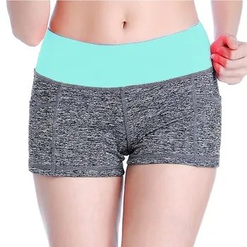 

Women's Shorts Summer Elastic Waist Sporting Shorts Casual Printed Quick Dry Shorts For Female Fitness Short Pants