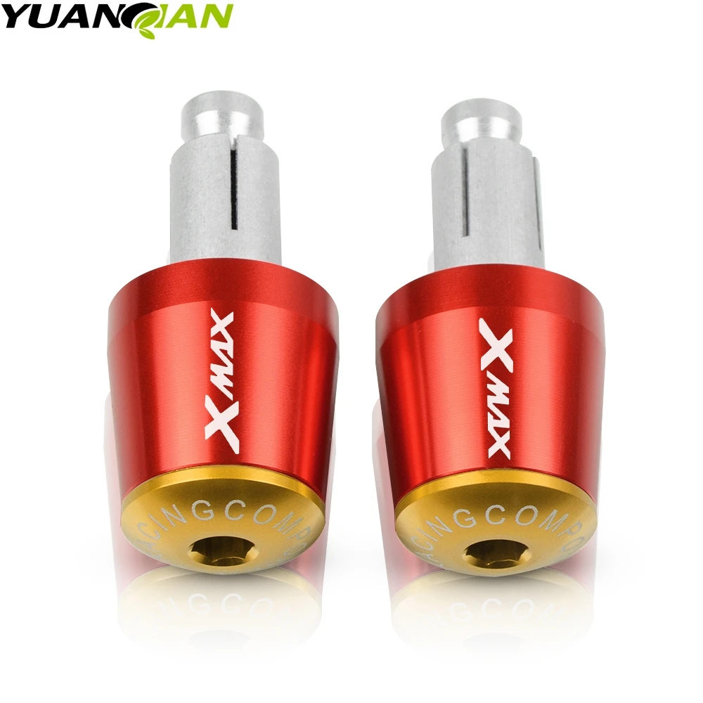Мотоциклетные аксессуары для XMAX 1/4 &quot22 мм рулевые ручки ручная накладка торцевая