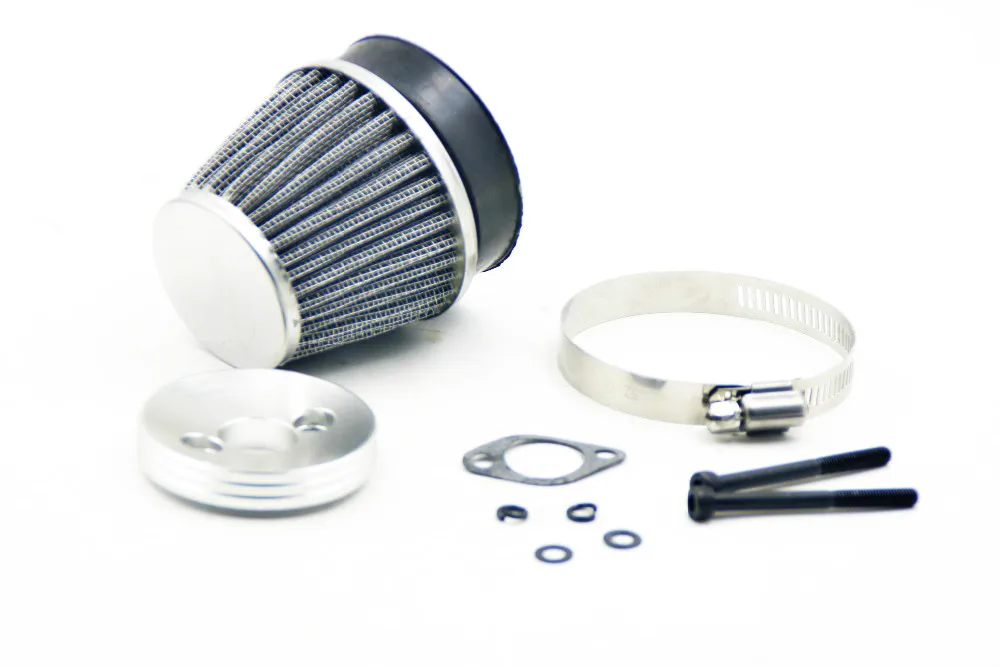 Metal Air filter fit for Zenoah CY  23cc 26cc 29cc 30.5cc 32cc 45cc Engine for 1/5 HPI Rovan KM BAJA Losi 5ive T FG GoPed RedCat