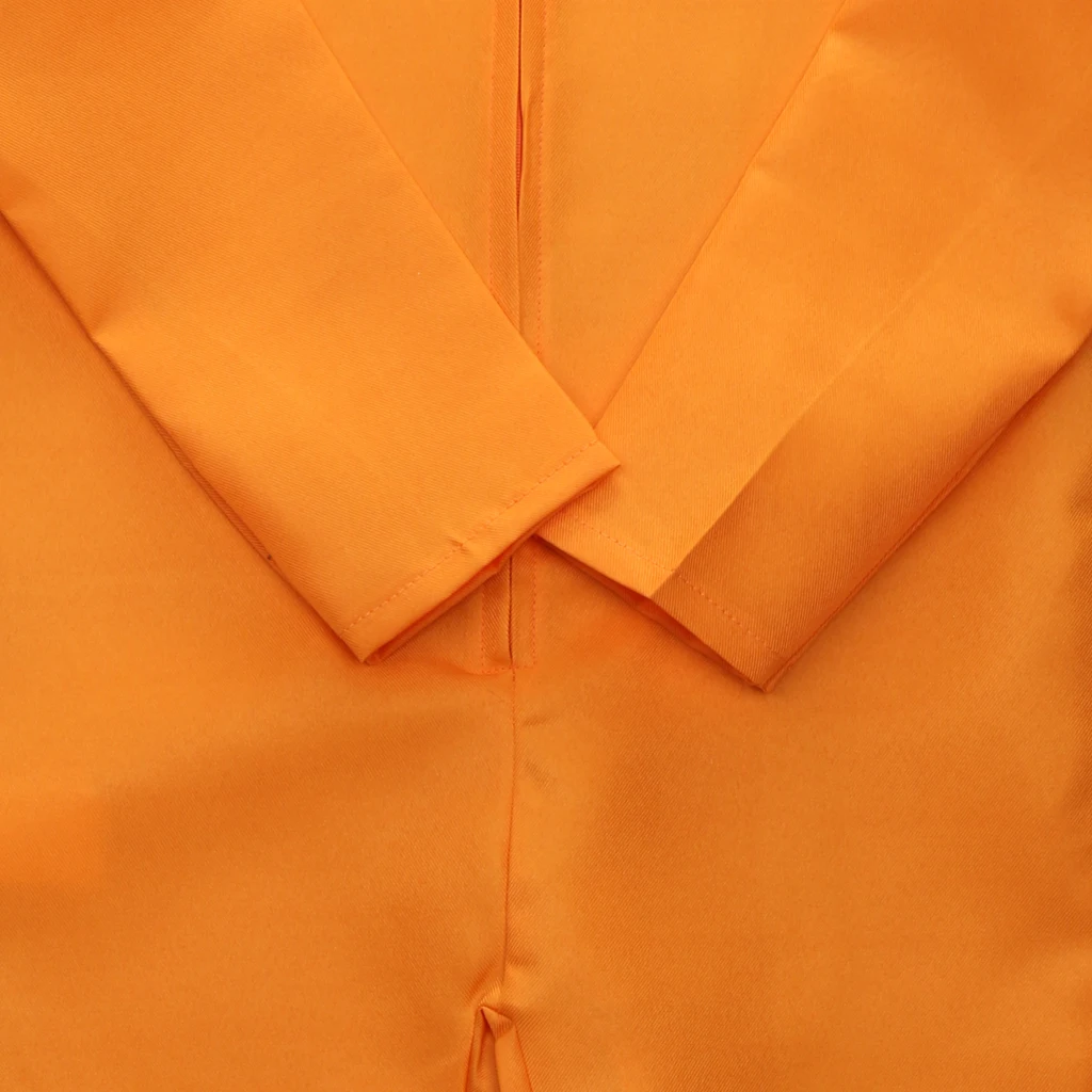 Convict Stag Do Party Fancy Costume Mens Boys Prisoner Overall Orange Jumpsuit 