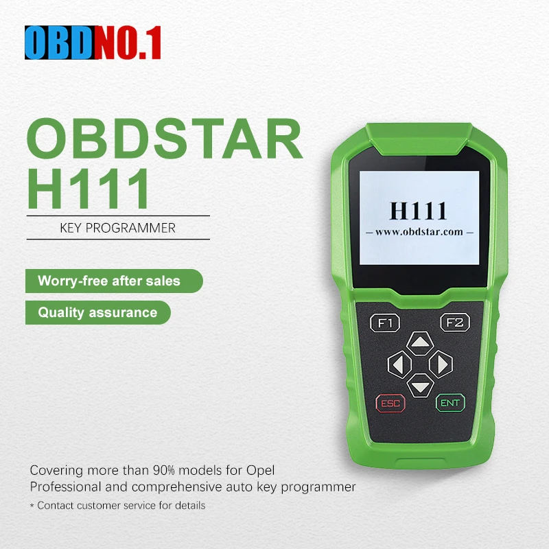 OBDSTAR H111 для Opel автомобильный ключевой программатор через OBD экстракт PIN код от BCM