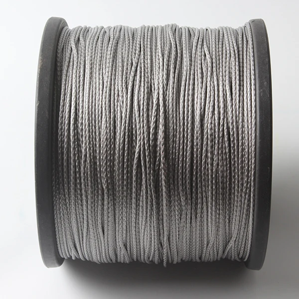 1,7 мм 6 нитей 50 м 750lbs Spectra плетеная леска - Название цвета: grey