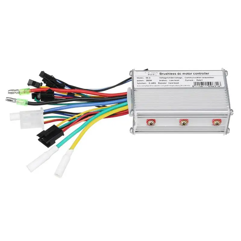Управление Блок 24 V-48 V 350W для скутера e-велосипеда Управление; с Smart Дисплей для е-байка бесщеточный вентилятор постоянного тока бесщеточный двигатель