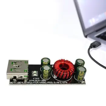 

Mobile Phone SW3518 Quick Charger Adapter Module 6-35V QC4.0 Support Charge PD3.0 USB Cellphone For SCP Board Fast Type-C V O5F6