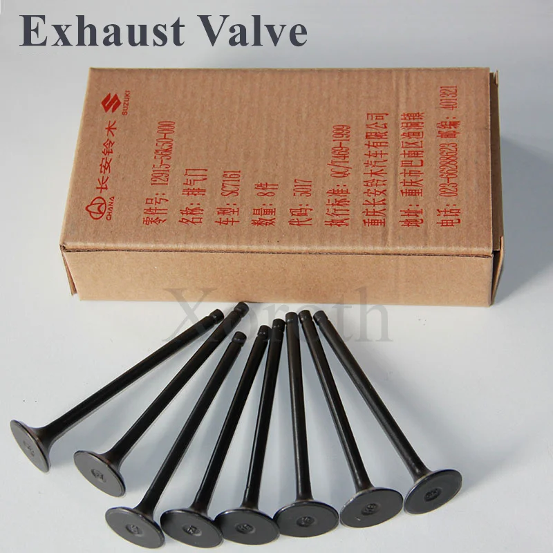 OEM часть впускного клапана 12911-54G00, выпускной клапан 12915-54G50, Двигатель клапан набор для Suzuki SX4, Swift, Liana/Aerio M16A