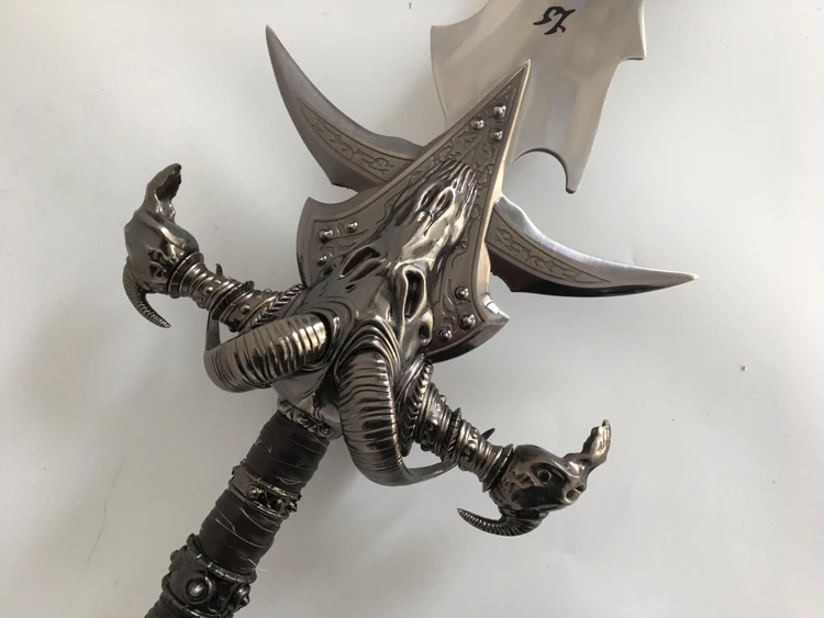 Cos WOW Arthas Menethil sword Frostmourne сплав литье крутое Ремесло быть подарком игрушки для взрослых 108 см/120 см 2,5 кг/5 кг домашний декор