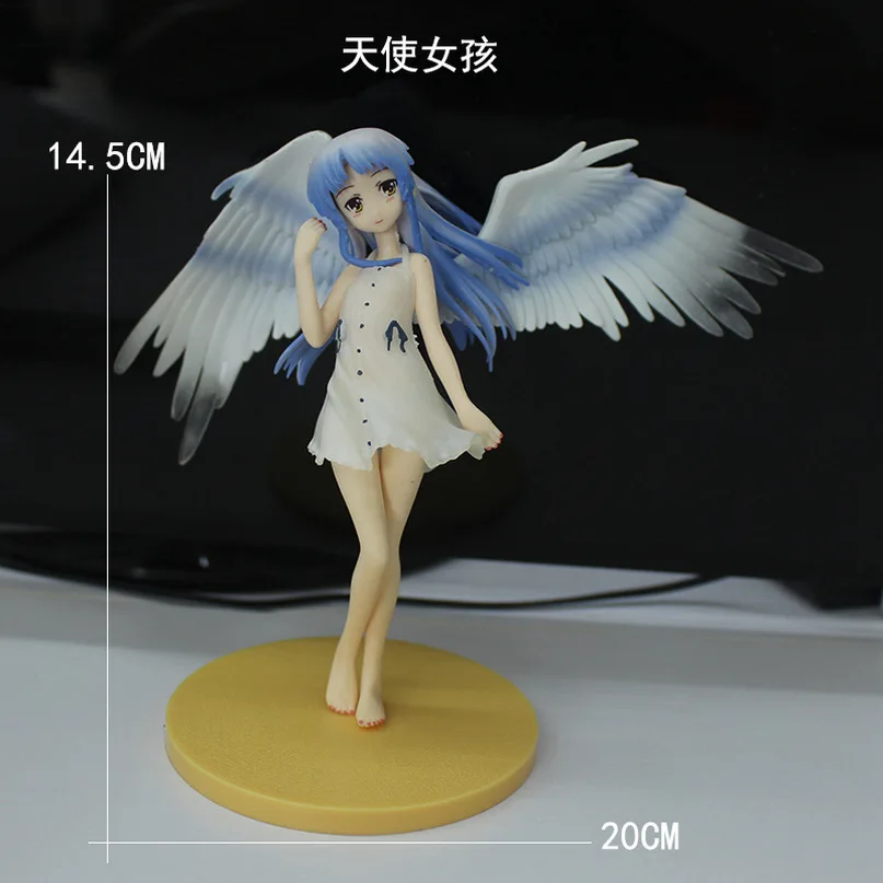 14,5 см Angel Beats! Tenshi канадэ Тачибана фигурка ПВХ детский подарок игрушки кукла аниме фильм модель Косплей коллекция