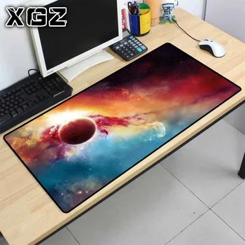 

XGZ Starry Sky Moon Pattern Gaming Mouse Pad Wireless Charging Mouse Pad Computer Notebook Desk Mat Mousepad