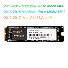 256 ГБ SSD для 2013 Macbook Pro retina A1502 A1398 256G MacBook Air A1465 A1466 iMac A1419 A1418 твердотельный накопитель