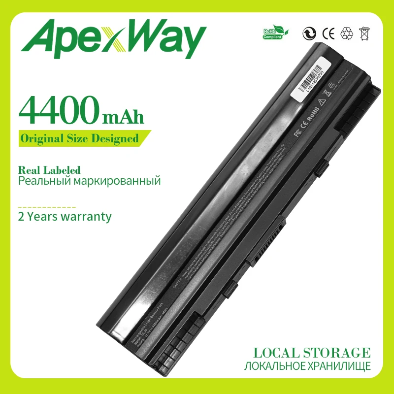 

Apexway 4400 mAh A32-UL20 Laptop Battery For Asus Eee PC UL20 UL20A UL20G UL20VT 1201 1201HA 1201N 1201T 9COAAS031219
