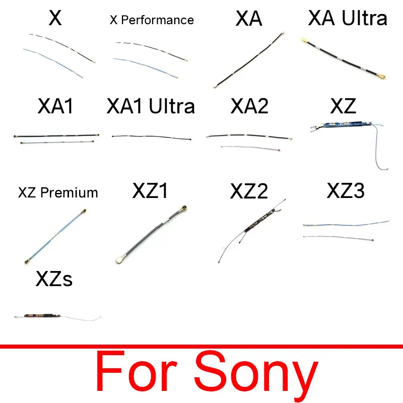 Rf Wifi Antenna Segnale Flex Cable Per Sony Xperia X Xa Xa1 Xa2 Xz Xz1 Xz2 Xz3 Xzs Premium Performance Ultra Wire Ribbon Mast