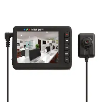 

KS-750A 1080P High Definition 2.4 Inch LCD Screen Display Mini DVR With KS-303 Camera and Remote Control Max 32GB TF Card