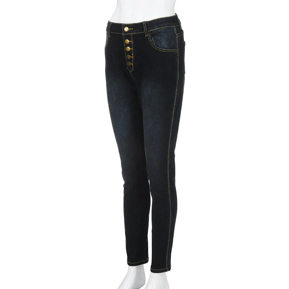 JAYCOSIN Hole Skinny женские джинсы облегающие хлопчатобумажные джинсы брюки женские узкие с высокой талией узкие удобные узкие брюки Мода