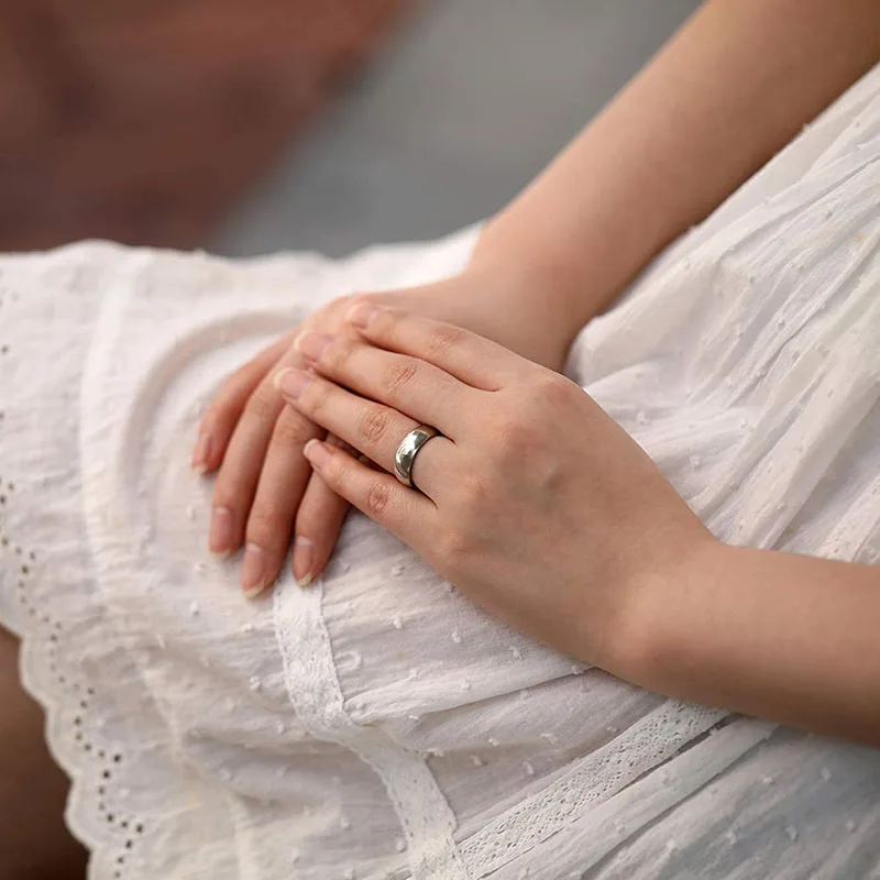 2025 Fashion Style Titanring, 2/4/6 mm_voghion.com