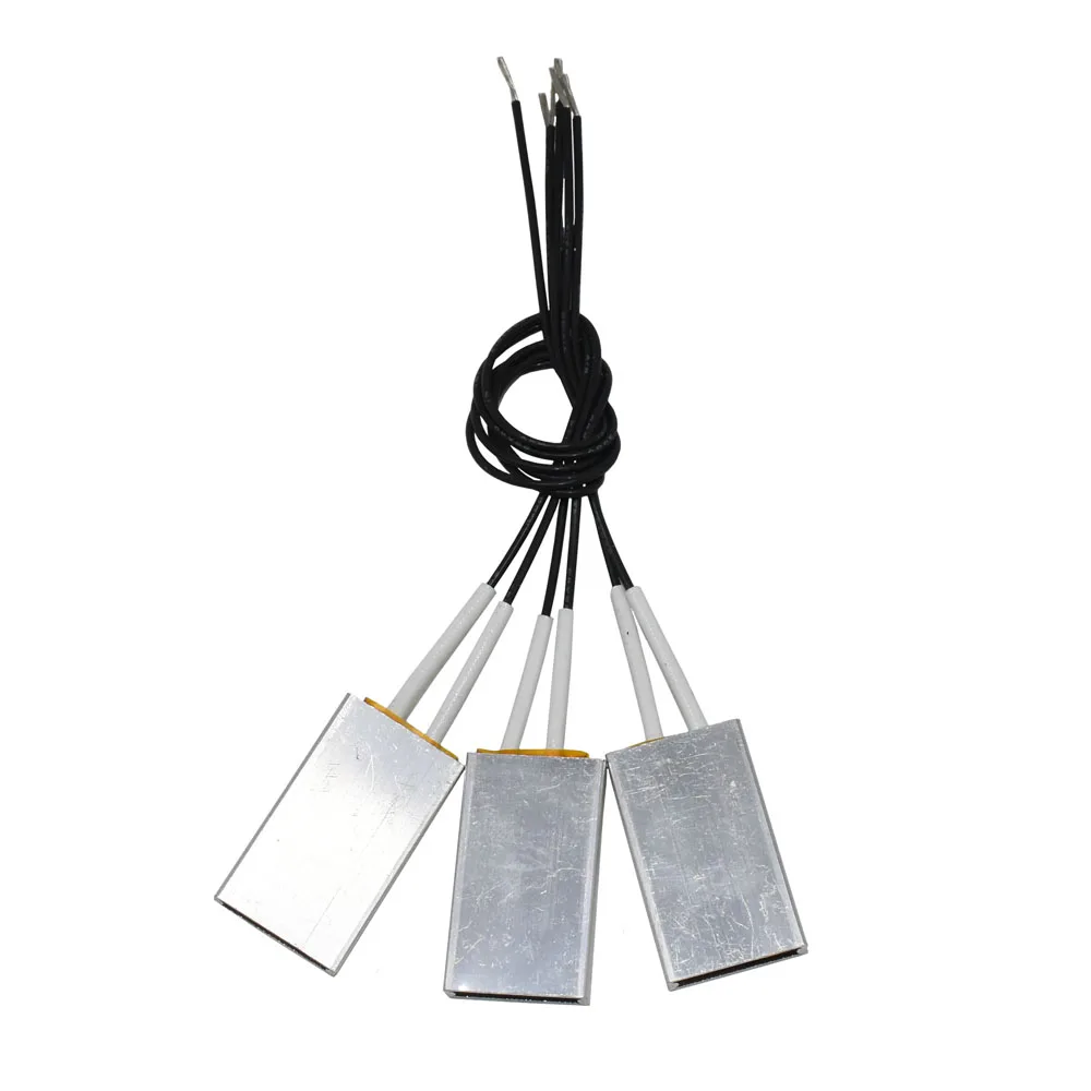 Accesorios para secador de pelo, calefactor en miniatura de 80-220 grados Celsius, Ptc, 12V/220V, 2 uds.
