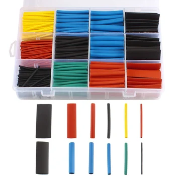 

560PCS Heat Shrink Tubing Kit with Box for Charging Cable Data Wire Repair Sleeve Tube L5