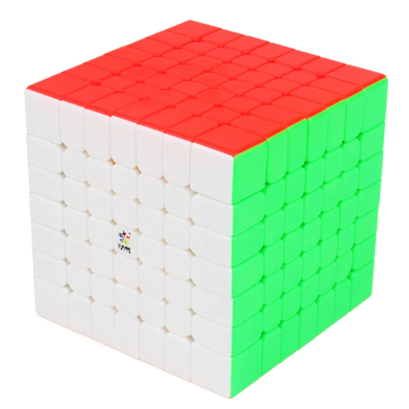 Yuxin Little Magic 7x7 куб магнитный или нормальный Stickerless Zhisheng куб головоломка магнит 7x7x7 м дети Cubo Magico подарок