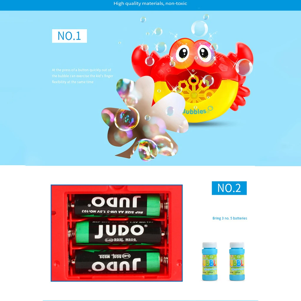 Детские игрушки для ванной Мультфильм Sealife дизайн пузырь машина дети Душ плавательный пузырь производитель воздуходувки
