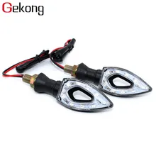 For KAWASAKI Z650 Z750 Z800 Z900 Z1000 ZX6R ZX10R Versys650 Motorcycle LED Turn Signal Indicator Flashers Lights Blinker Lights