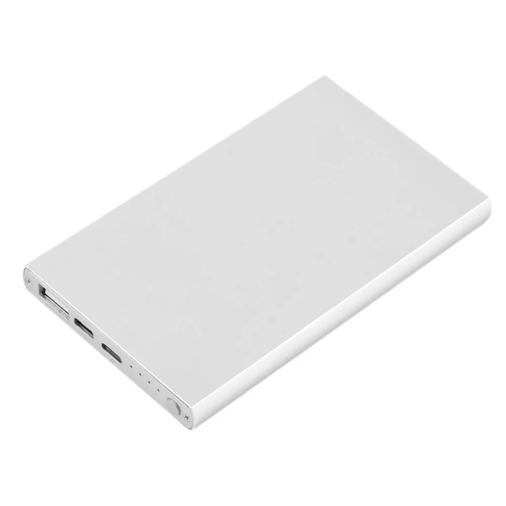 5000 мАч usb type C Быстрая зарядка внешний аккумулятор портативное зарядное устройство изысканно спроектированное прочное