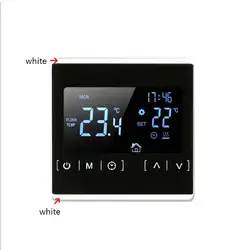 Термостат с сенсорным ЖК-экраном, электрическая система подогрева пола, терморегулятор для нагрева воды, AC85-240V регулятор температуры 83XA